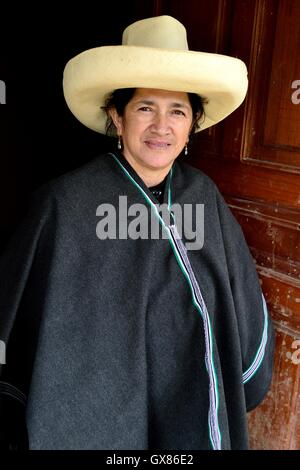 Agriculteur de Las Huaringas PULUN ' ' - HUANCABAMBA.. .Département de Piura au Pérou Banque D'Images