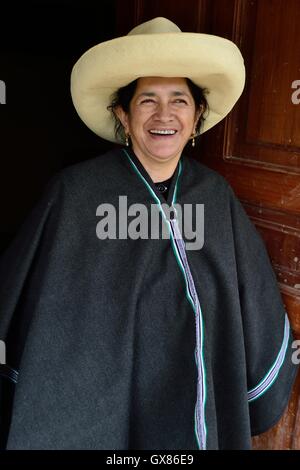 Agriculteur de Las Huaringas PULUN ' ' - HUANCABAMBA.. .Département de Piura au Pérou Banque D'Images