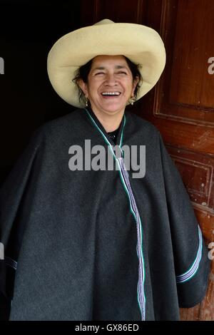 Agriculteur de Las Huaringas PULUN ' ' - HUANCABAMBA.. .Département de Piura au Pérou Banque D'Images