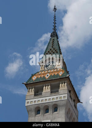 Hôtel de ville dans la ville hongroise de Targu Mures.Transylvanie.Roumanie Banque D'Images