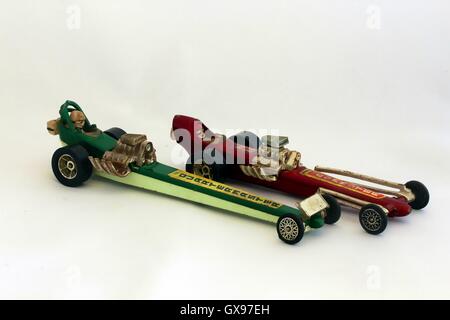 Dragster Toy Cars Banque D'Images