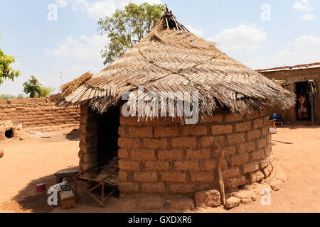 Village Dogon au Mali, Afrique de l'Ouest Banque D'Images