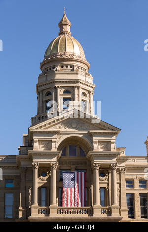 Wyoming State Capitol Building à Cheyenne, Wyoming. Le bâtiment a été construit en 1886 lorsque le Wyoming n'était qu'un territoire. Banque D'Images