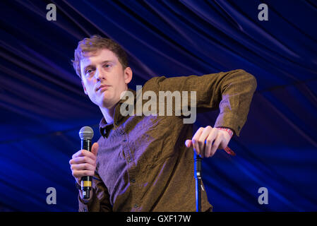 Festival Latitude 2016 samedi avec : James Acaster Où : Southwold, Royaume-Uni Quand : 16 Oct 2016 Banque D'Images