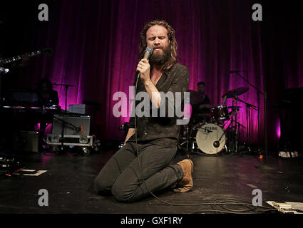 Le Père John Misty en concert à Liverpool Guild d'étudiants comprend : le père John Misty, Joshua Michael Tillman Où : Liverpool, Royaume-Uni Quand : 16 Juil 2016 Banque D'Images