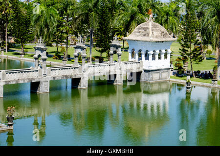 Palais aquatique Taman Ujung Bali Indonésie Banque D'Images