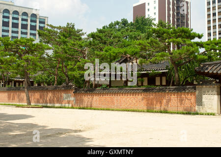 Palais Unhyeongung à Séoul en Corée du Sud en été Banque D'Images