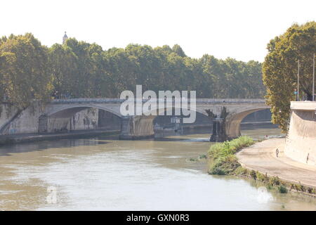Le Pont de Giuseppe Mazzini, Rome, Italie Banque D'Images