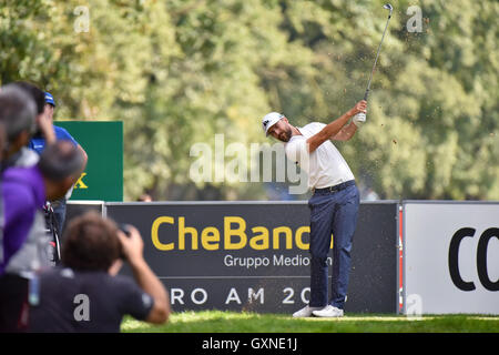 Monza, Italie. 17 Septembre, 2016. Joueur de golf suédois Rikard KARLBERG au Golf 73 Italian Open 2016. Credit : Federico Rostagno/Alamy Live News Banque D'Images