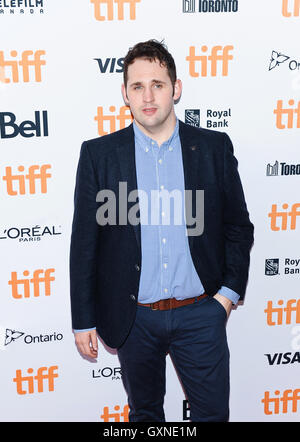 16 septembre 2016 - Toronto, Ontario, Canada - 16 septembre 2016 - Toronto, Ontario Canada - Gerard Barrett. ''Cerveau en Feu'' au cours de la Premiere 2016 Toronto International Film Festival qui a eu lieu au Princess of Wales Theatre. Crédit photo : Brant/Perniac AdMedia (crédit Image : © Perniac Brant/AdMedia via Zuma sur le fil) Banque D'Images