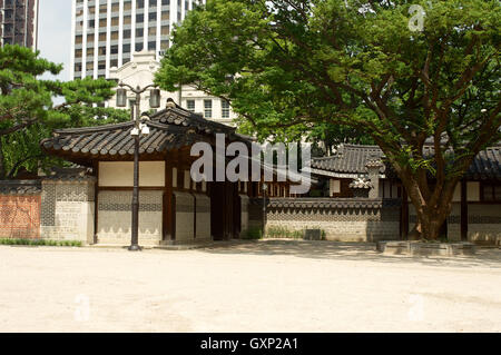 Palais Unhyeongung à Séoul en Corée du Sud en été Banque D'Images