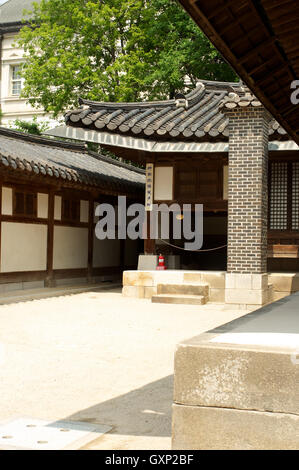 Palais Unhyeongung à Séoul en Corée du Sud en été Banque D'Images