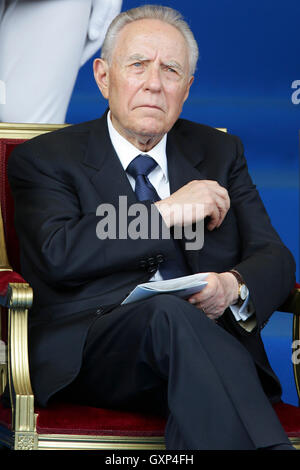 Carlo Azeglio Ciampi Rome Photos Archives 16 septembre 2016 l'ancien président de la République italienne, Carlo Azeglio Ciampi, Banque D'Images