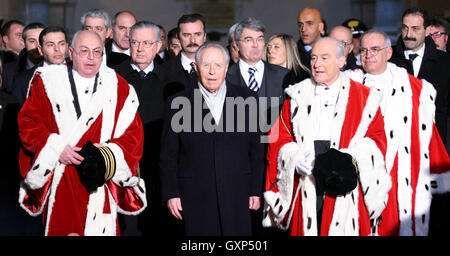 Carlo Azeglio Ciampi Rome Photos Archives 16 septembre 2016 l'ancien président de la République italienne, Carlo Azeglio Ciampi, Banque D'Images