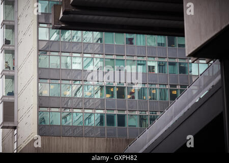 Manchester City Tower close up anciennement le Sunley Capacités 30 étages de gratte-ciel situé les jardins de Piccadilly Plaza complex S Banque D'Images