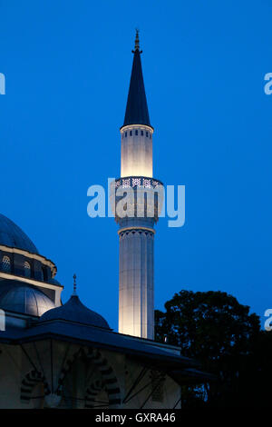 Berlin-Tempelhof, Sehitlik-Moschee . Banque D'Images