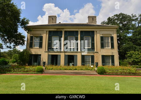 Les motifs d'un domaine en Louisiane en Amérique latine au début de l'automne. Banque D'Images