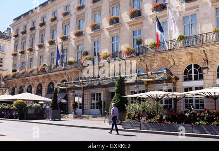 Grand Hotel de Bordeaux avec Gordon Ramsay Restaurant France Banque D'Images