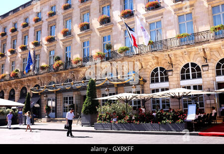 Grand Hotel de Bordeaux avec Gordon Ramsay Restaurant France Banque D'Images