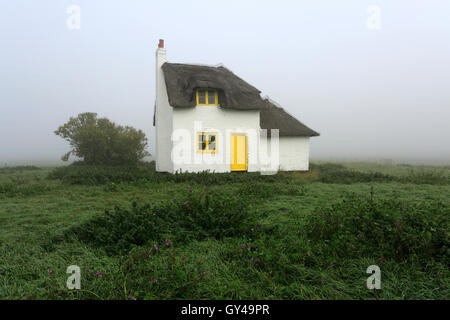 Achat Chalet, près de la ville de wisbech, Fenland, Cambridgeshire, Angleterre, Grande-Bretagne, Royaume-Uni Banque D'Images