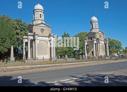 Mistley Towers, Essex, Angleterre Banque D'Images