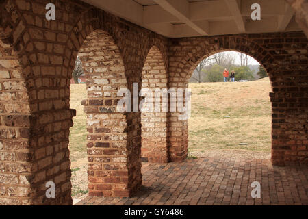 Découvrez les jeux d'arcade de Thomas Jefferson Poplar Forest Retreat à Forest, Virginie, États-Unis Banque D'Images