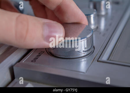 L'évolution des stations de radio Banque D'Images