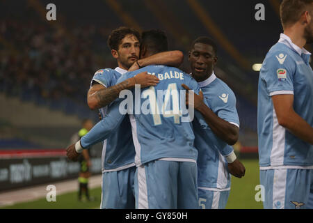 Rome, Italie. Sept 17, 2016. Au cours de la Serie A italienne match de championnat entre le Latium et Pescara au Stade Olympique. Crédit : marco iacobucci/Alamy Live News Banque D'Images