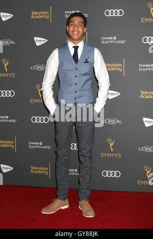 Los Angeles, CA, USA. Sep 16, 2016.Marcus Scribner au TV Academy interprète prête-nom réception à la Pacific Design Center le 16 septembre 2016 à West Hollywood, CA au niveau des arrivées pour la télévision Réception en l'honneur de l'Académie 68e Emmy Award Nominees, artiste de spectres par Wolfgang Puck au Pacific Design Center, Los Angeles, CA Septembre 16, 2016. Credit : Priscilla Grant/Everett Collection/Alamy Live News Banque D'Images