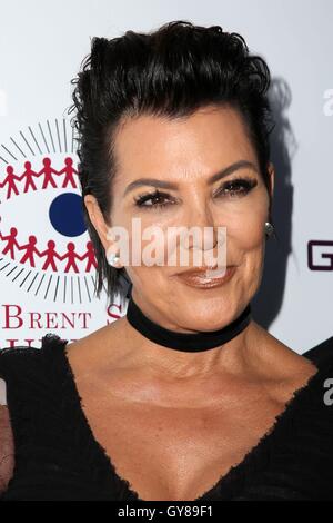 Los Angeles, CA. 17 Sep, 2016. Kris Jenner aux arrivées pour l'assemblée annuelle pour la Fondation Brent Shapiro l'alcool et le tabac Prévention été spectaculaire, Domaine Privé, à Los Angeles, CA Septembre 17, 2016. Credit : Priscilla Grant/Everett Collection/Alamy Live News Banque D'Images