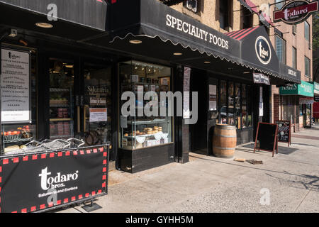 Todaro Brothers Specialty Deli a officiellement fermé ses portes le 2 avril 2019, Murray Hill, NYC, USA Banque D'Images
