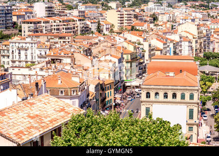 Cannes cityscape view Banque D'Images