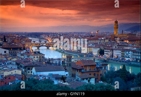 Florence, Toscane, Italie Banque D'Images