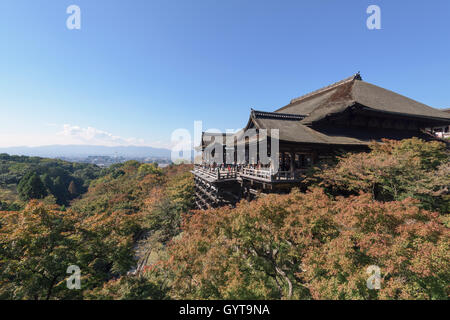 Kyoto, Japon - Nov 6, 2015 : Temple Kiyomizu-dera est un temple bouddhiste indépendant dans l'est de Kyoto. T Banque D'Images