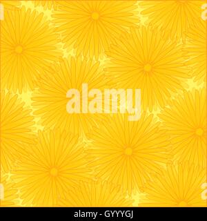 Floral motif transparent brillant Illustration de Vecteur