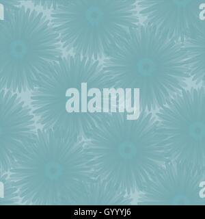 Floral motif transparent brillant Illustration de Vecteur