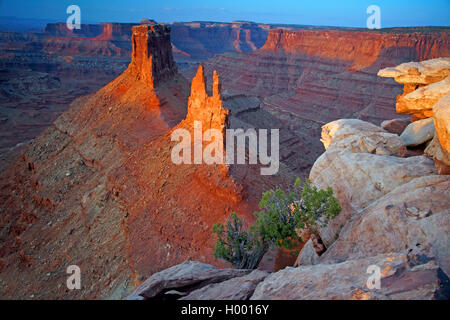 Canyonlands, Point de Marlboro, USA, Utah, Canyonlands National Park Banque D'Images