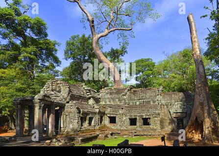 Angkor Thom, au Cambodge, angor Thom Banque D'Images