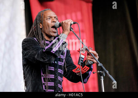 Roger de la Beat classement effectuant à Weyfest, Farnham, Surrey, Royaume-Uni. 19 août, 2016. Banque D'Images