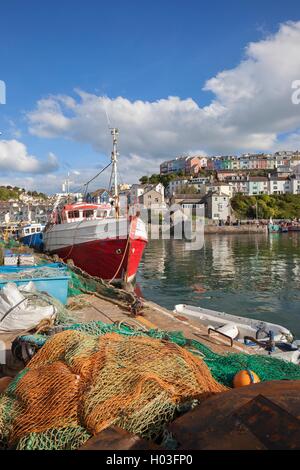 Port de Brixham, Devon, Angleterre Banque D'Images