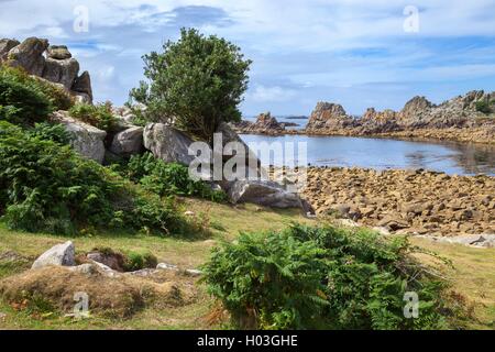 Periglis, St Agnes, îles Scilly, Angleterre Banque D'Images