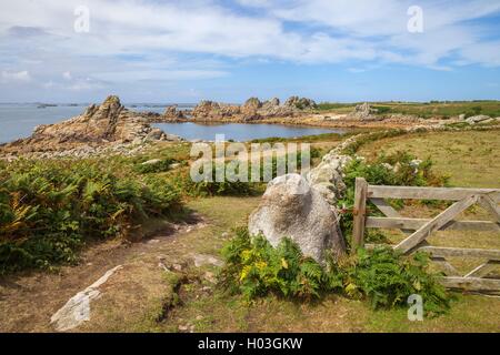 Periglis, St Agnes, îles Scilly, Angleterre Banque D'Images