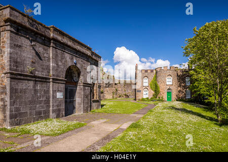 Le Château de Pembroke, Pembrokeshire, Pays de Galles, Royaume-Uni, Europe. Banque D'Images