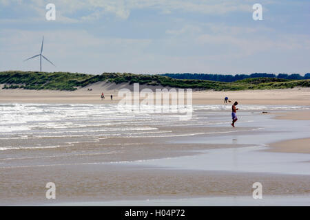 Druridge Bay, Northumberland Banque D'Images