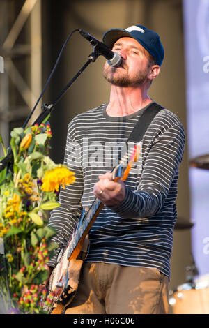17 septembre 2016 - Chicago, Illinois, États-Unis - JESSE LACEY de tout nouveau effectue live au Douglas Park pendant Riot Fest à Chicago, Illinois (crédit Image : © Daniel DeSlover via Zuma sur le fil) Banque D'Images
