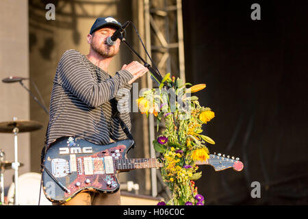 17 septembre 2016 - Chicago, Illinois, États-Unis - JESSE LACEY de tout nouveau effectue live au Douglas Park pendant Riot Fest à Chicago, Illinois (crédit Image : © Daniel DeSlover via Zuma sur le fil) Banque D'Images