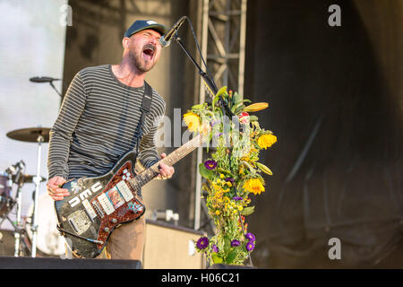 17 septembre 2016 - Chicago, Illinois, États-Unis - JESSE LACEY de tout nouveau effectue live au Douglas Park pendant Riot Fest à Chicago, Illinois (crédit Image : © Daniel DeSlover via Zuma sur le fil) Banque D'Images
