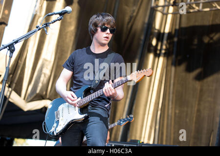 Chicago, Illinois, USA. 18 Sep, 2016. JAKE BUGG il se produit à Douglas Park pendant Riot Fest à Chicago, Illinois © Daniel DeSlover/ZUMA/Alamy Fil Live News Banque D'Images