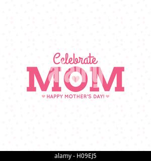 Happy Mothers Day Illustration de Vecteur