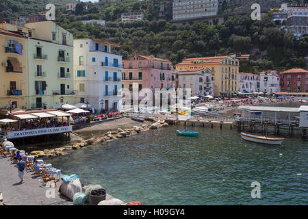 Marina Grande, Sorrente, Côte Amalfitaine (Côte Amalfitaine), UNESCO World Heritage Site, Campanie, Italie, Europe Banque D'Images